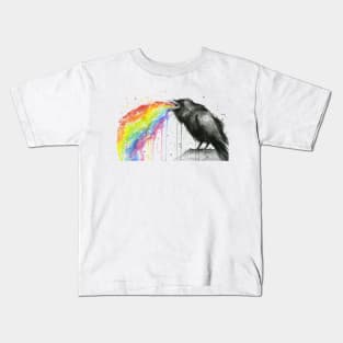 Raven Tastes the Rainbow Kids T-Shirt